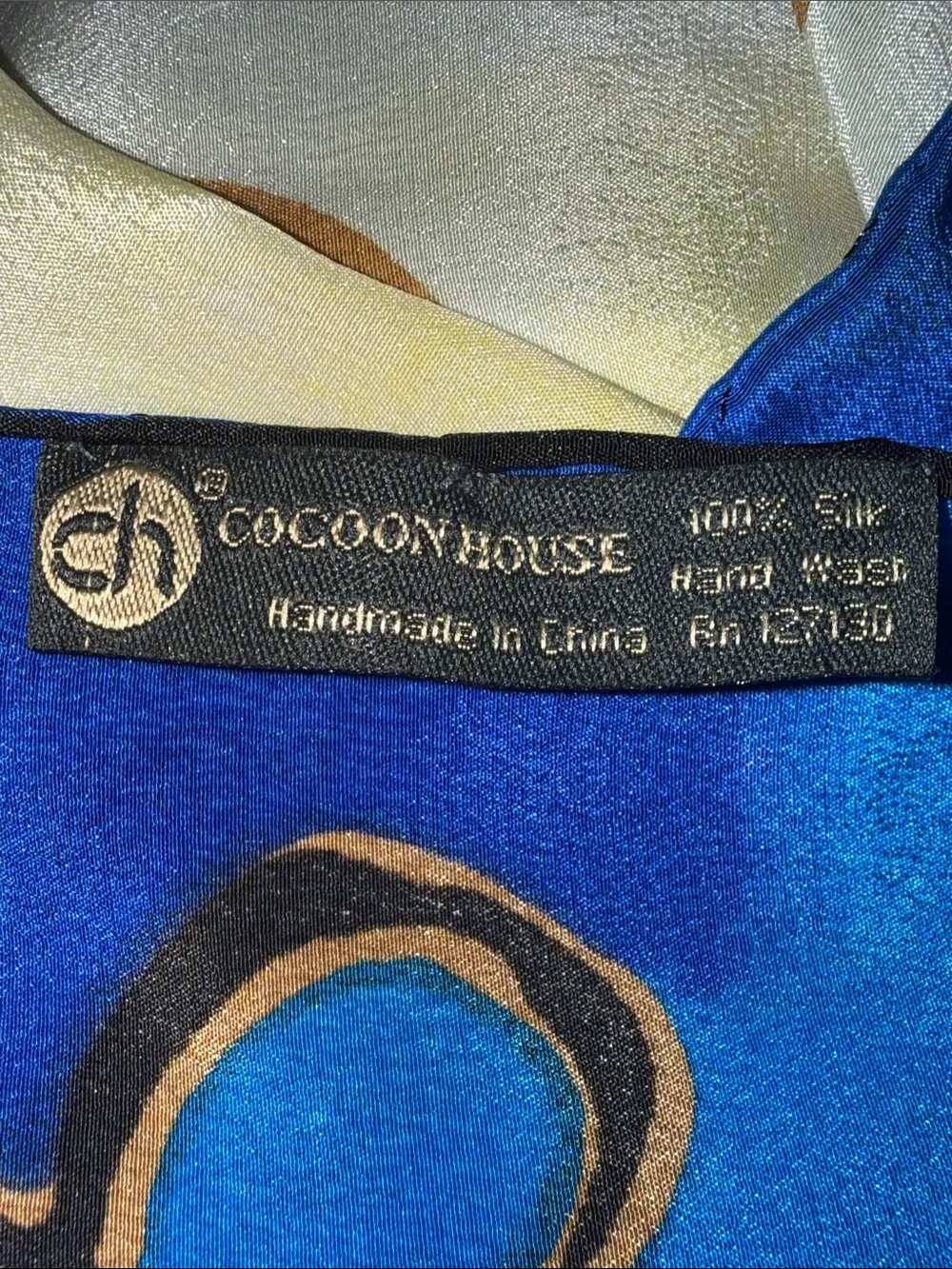 Cocoon House 100% Silk Tree of Life Scarf inspired by Gustav Klimt– Art Nouveau